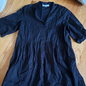 Tuckernuck Royal Shirt Dress in Navy Cotton